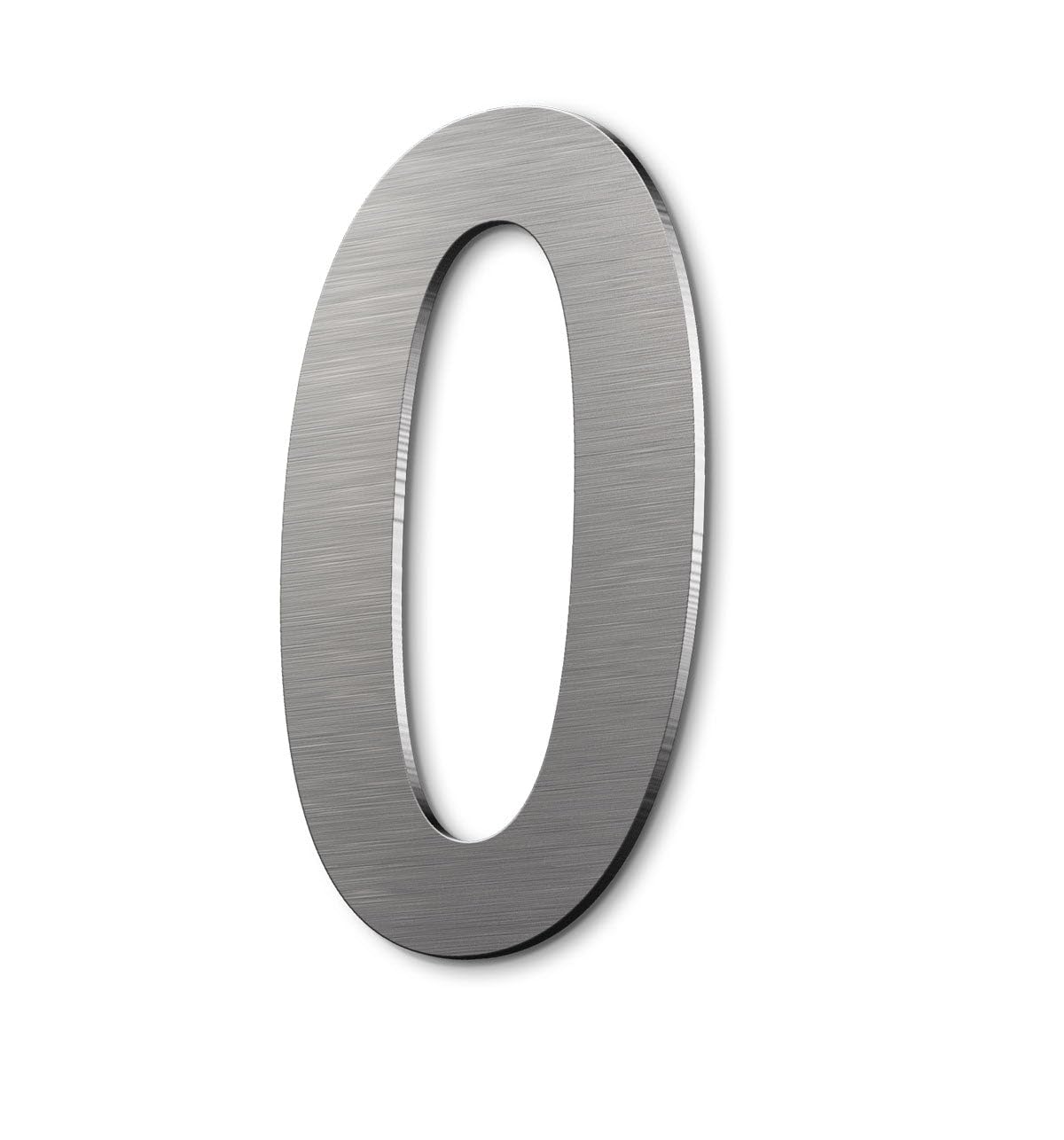 Numéro de maison Alma en acier inoxydable extérieur grand format 0-30 cm - 4