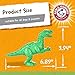 Arm & Hammer for Pets Nubbies Dental Toys T-Rex Dental Chew Toy for Dogs Best Dog Chew Toy for Moderate Chewers Reduces Plaque & Tartar Buildup Without Brushing, Mint Flavor (Pack of 1)