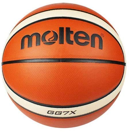 Molten GG7X Tamanho oficial # 7 Couro PU/Treinamento ao ar livre Bola de Basquete Match Ball