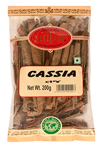 Image of Miltop Premium Dalchini Whole Cassia Tajj Spices, 400g(Pack of 2 200gm Each)