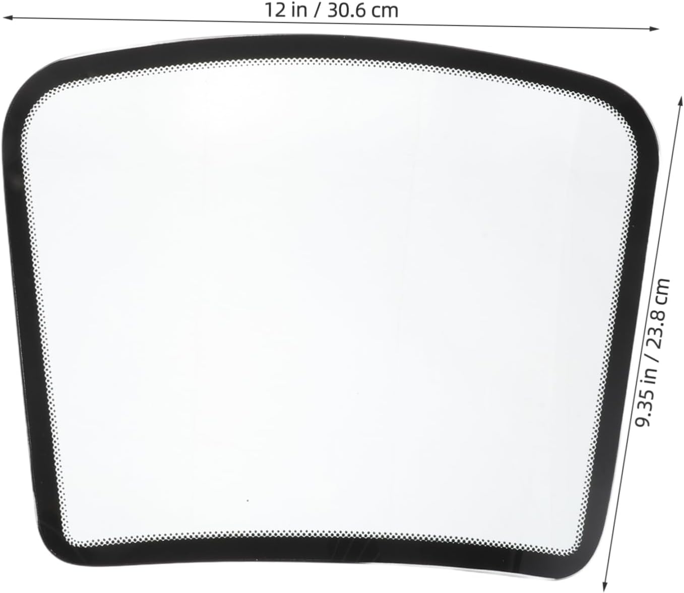 Mobestech Car Windshield Film Display Model Stand Compact Showcase for Automotive Glass Products Lifelike Design for Exhibitions Space-Saving Sample Storage and Demonstration