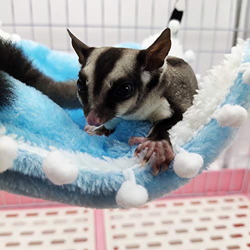 Clicks Vlies Pet Cage Hangmat voor kleine dieren Hangend huis Bed Rat Fret Chinchillas Totoro Hamster Cavia Winter Warm… - Image 4