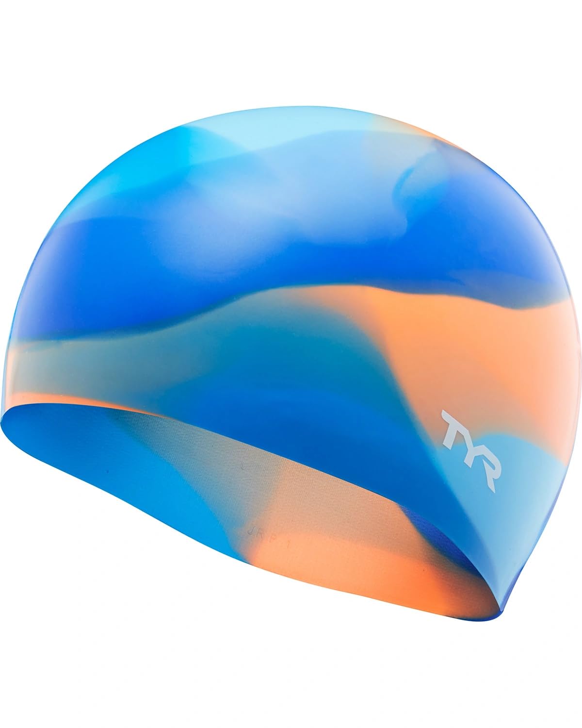Bonnet de bain junior silicone TYR Tie Dye durable et confortable - 2