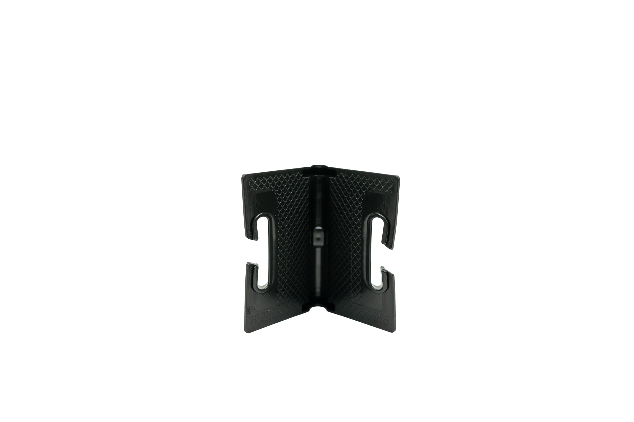 10 x Dolezych Kantenschutz für Spanngurte bis 50 mm, Abmessung 90 x 90 x 140 mm, mit Einfädelschlitz, schwarz