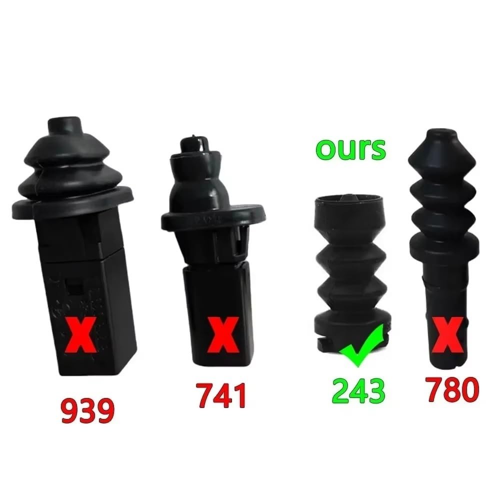 Tapón de aceite del motor Tapa De Pestillo Puerta Tanque Combustible Hebilla Rebote Solapa Control Bloqueo Actuador Motor Para Chrysler Para Pacifica 2018-2026(Style B (Longer))