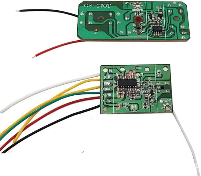 Miniatura 3 de Drincoshow 27MHZ Placa de circuito de cuatro vías Placa de circuito PCBA Placa de circuito de cuatro vías Transmisor y receptor de la placa de