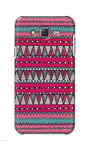 Image of PRINTFIDAA Printed Hard Back Cover Case for Samsung Galaxy J7 2015 | Samsung J7 NXT Back Cover (Geometric Vintage Pattern) -1803