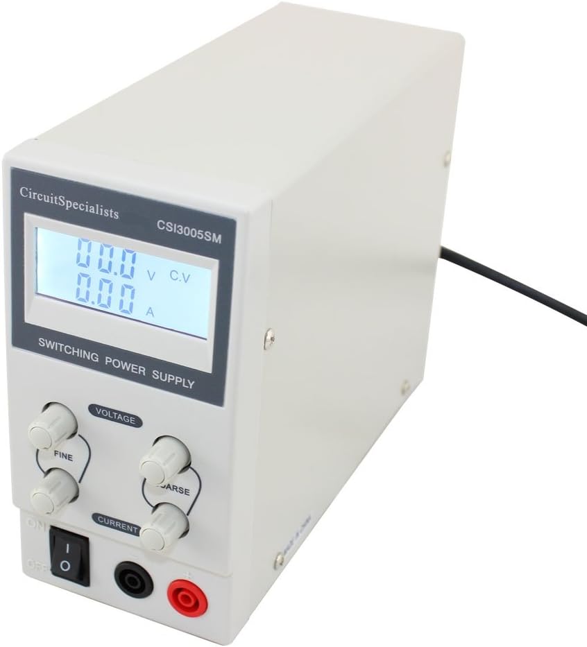 DC Bench Power Supply Switch Mode Adjustable 0-30V 0-5A CSI 3005SM
