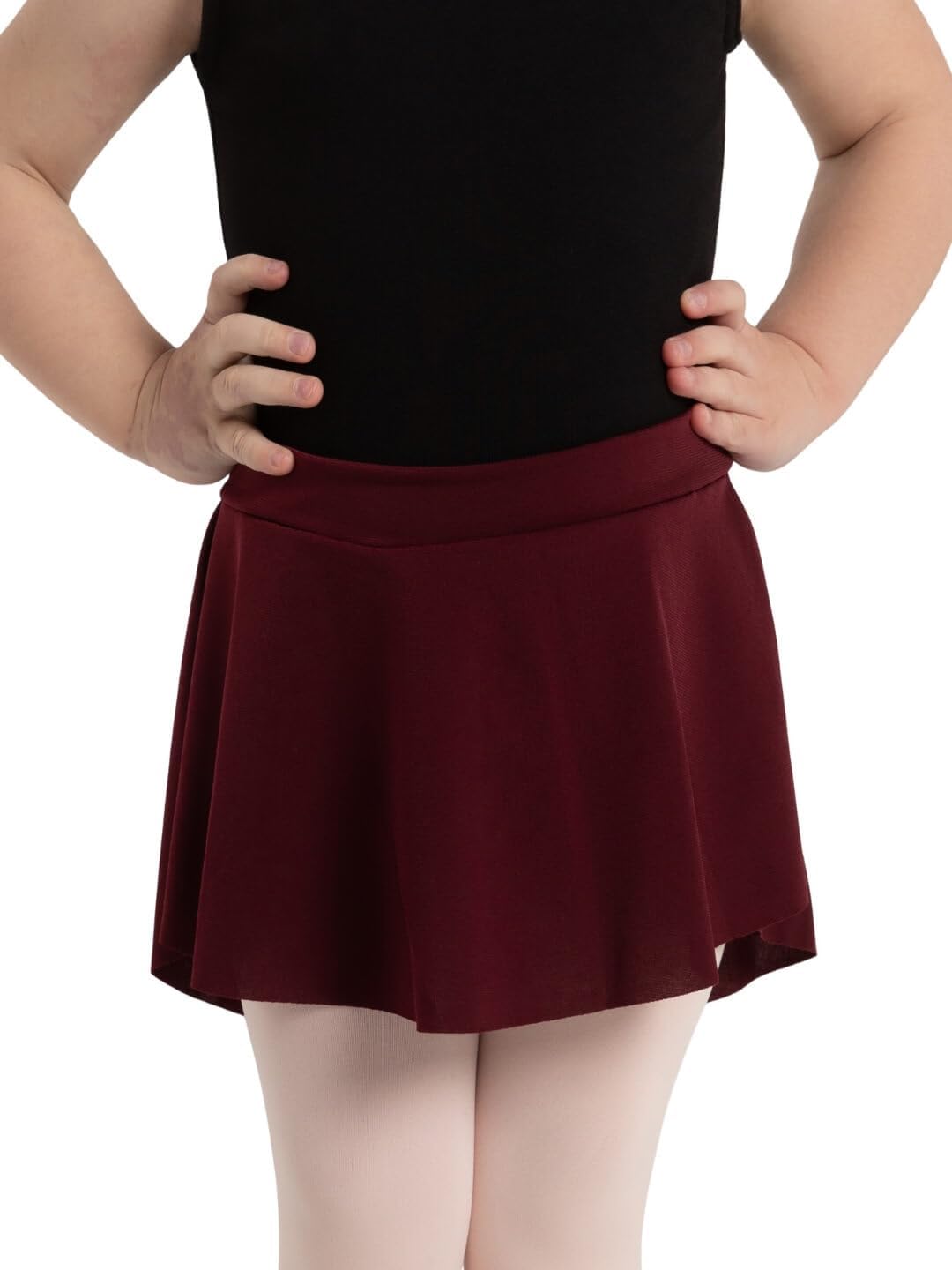 Capezio Girls' Capezio Curved Pull-on Skirt - Girls