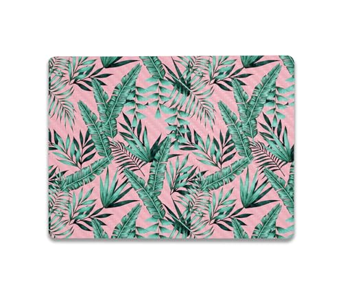 Image of MightySkins Carbon Fiber Skin Compatible with Microsoft Surface Laptop Go 3 (2023) Full Wrap Kit - Two Tone Tropical | Protective, Durable Textured Carbon Fiber Finish | Made in The USA