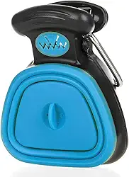 Coletor de Fezes para Cachorros Griffis Pet Conforto e Limpeza para Passeios (Azul, P)