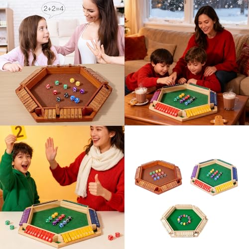 Juego de Estrategia Reversible de Madera Natural miniatura 2