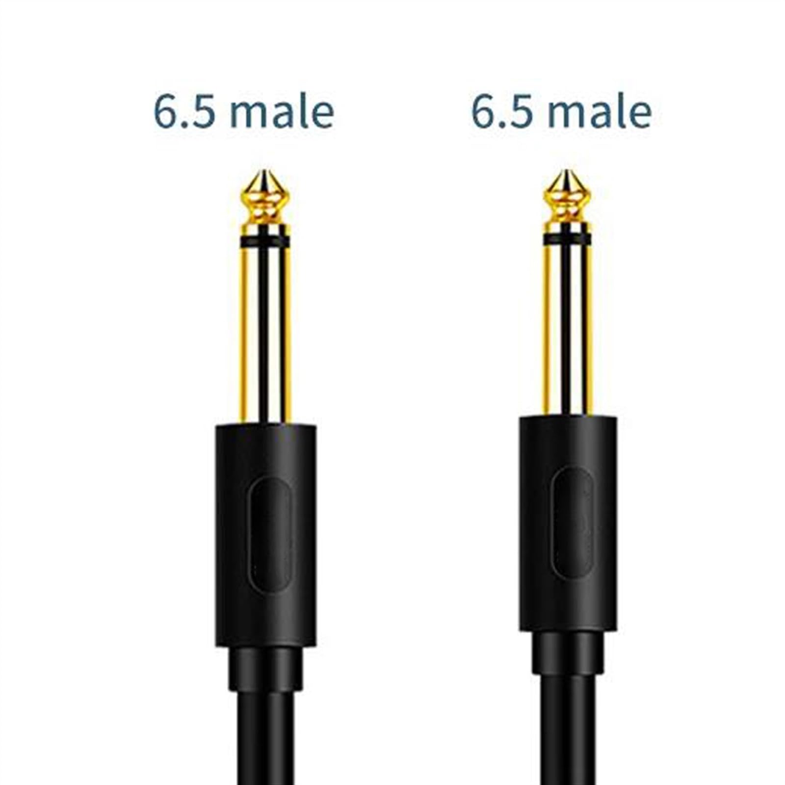 Cavo audio jack da 6,5 ​​mm a 6,5 ​​mm per chitarra maschio-maschio per mixer per chitarra stereo Chitarra Audioper ConnettoriCavo Audio Er Chitarr (Color : 2, Size : 300cm)