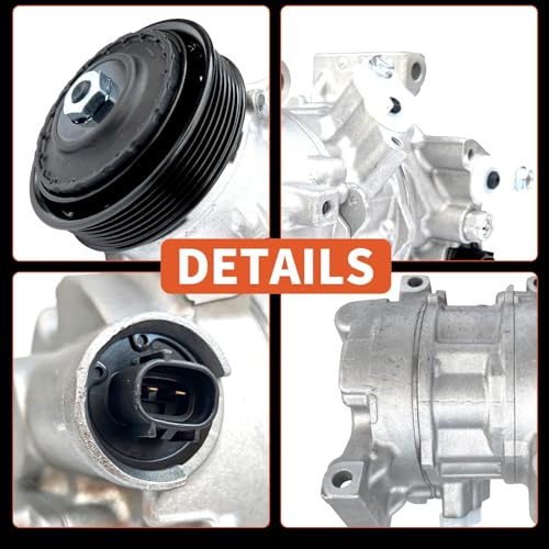 Image of A /C Compressor w /Clutch Compatible with Toyota Corolla 2014-2022,CO29198C | for Corolla iM 2017-2018,Replaces 8831002850,8831002851,8831002852, 8831002B80,8831012B30