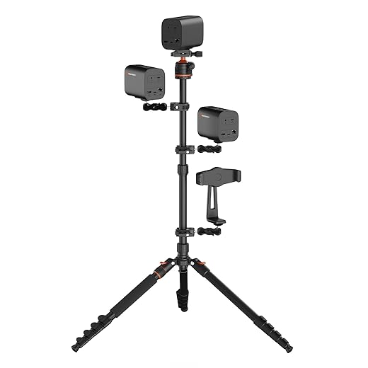 NearStream VM33 3-Pack Wireless Streaming Camera Kit with Tripods, Super Clamps & Tablet Mount, 2K Live Stream Camera Bundle for Podcast, Interview, Vlog, Church, Zoom