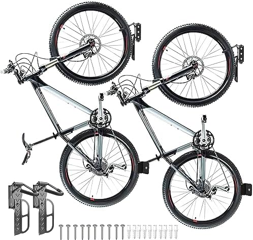 Retoo Fahrradhalter Wandhalterung - Vertikale Aufhängung Bis 30kg Für Alle Fahrräder