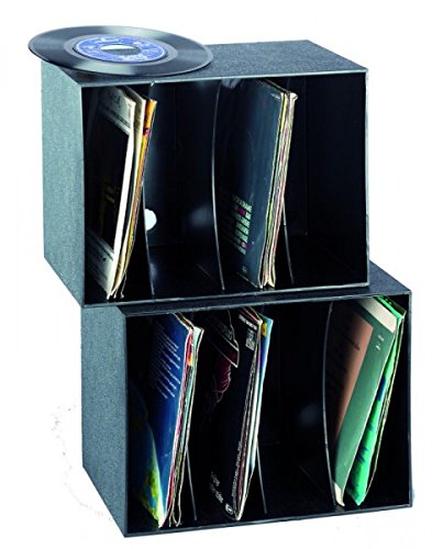 Caja para un disco de vinilo contra polvo con plástico de alta densidad