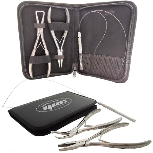 Broche boucle extensions de cheveux kit outils anti-glisse avec pinces