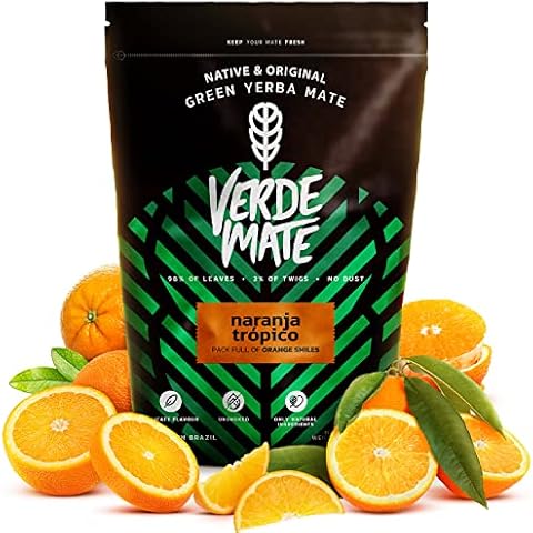 Verde Mate Naranja Tropico Tea 500g - Flavoured Yerba Mate Cover