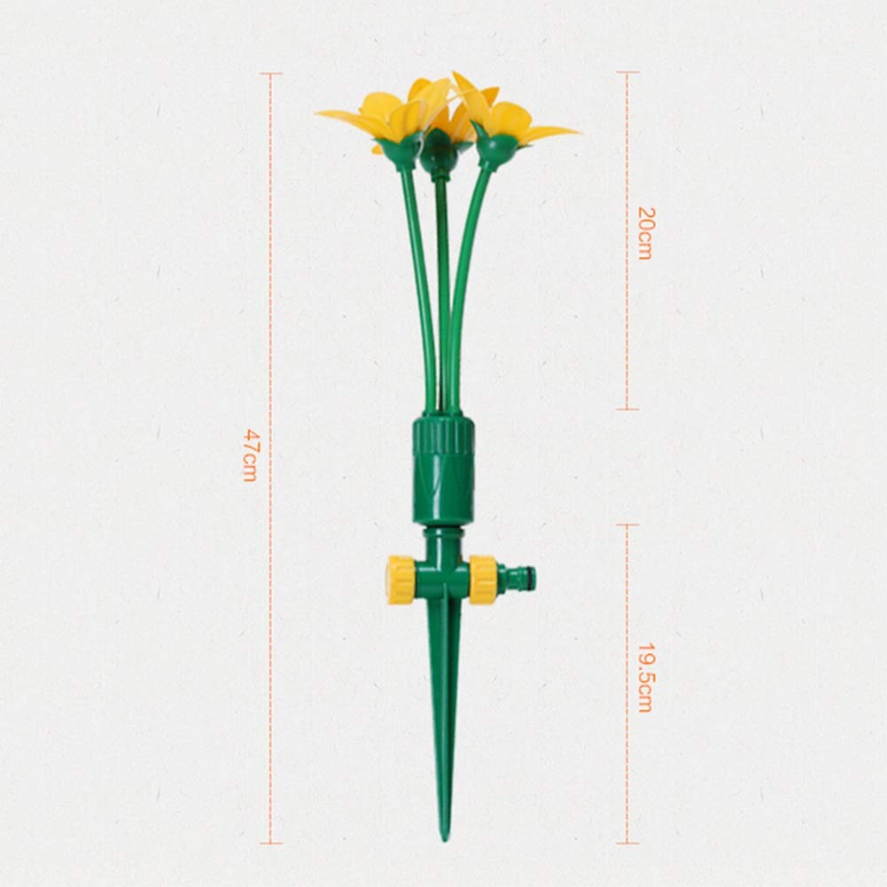 Beweglicher, rotierender Sprinkler, Gartenbewässerung, automatische Gartenbewässerung, Rasenbewässerung (Sprinkler)