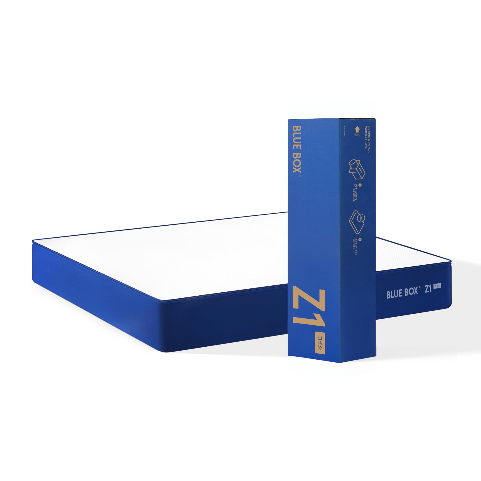 Amazon.co.jp: Blue Box マットレス Z1コイシ 硬め ベットマットレス