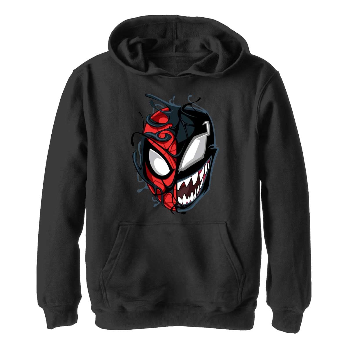 Marvel Peter Venom Hoodie Hooded Sweatshirt Bambini e Ragazzi (Pacco da 1)