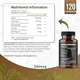 Shilajit 16000mg Complex 5 in 1 with Ashwagandha + Lions Mane | 120 Vegan Capsules - 4 Month Supply | High Strength Pure Himalayan Shilajit | Rich in Fulvic Acid | Made in UK by Shivay Herbals - Image 6