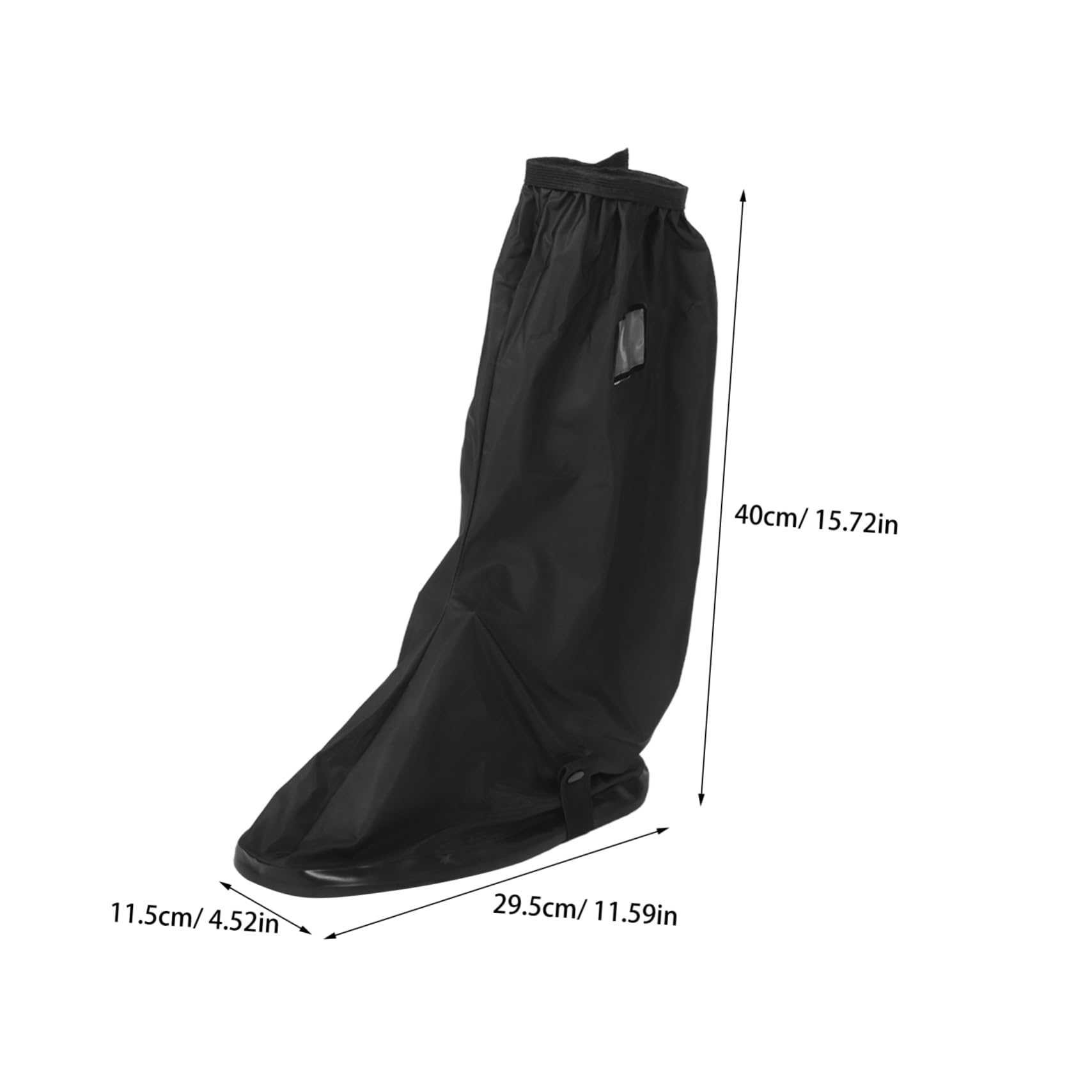 WOFASHPURET 1 Pair Waterproof Cycling Overshoes Boot Covers Reusable Rainproof Shoe Protectors for Outdoor Activities