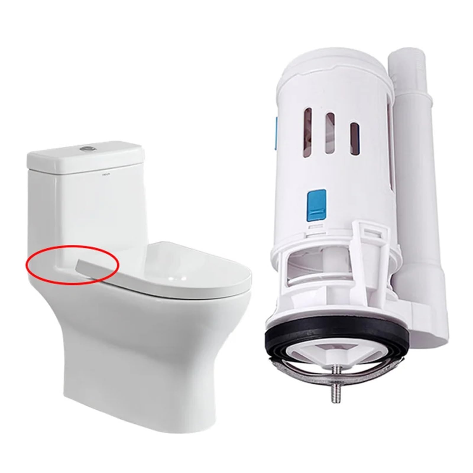 Robinet Flotteur WC Vanne Abattant WC Valves Eau Universelle