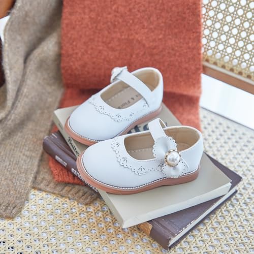 Image of Felix & Flora Toddler Little Girl Princess Dress Shoes-Mary Jane Flats for Girl Party School Shoes