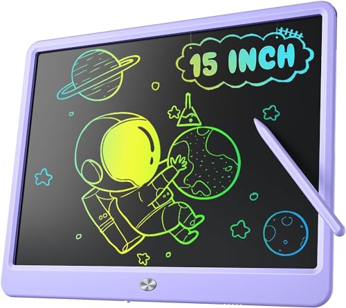 SNAPTRON LCD Writing Tablet for Kids with Pen- 15 Inch Large Screen Digital Slate for Kids Toys| Writing Pad Magic Slate for Kids 3 4 5 6 7 8 9 10 11 Years Drawing Writing Scribble Pad Birthday Gifts SNAPTRON LCD Writing Tablet for Kids with Pen- 15 Inch Large Screen Digital Slate for Kids Toys| Writing Pad Magic Slate for Kids 3 4 5 6 7 8 9 10 11 Years Drawing Writing Scribble Pad Birthday Gifts
