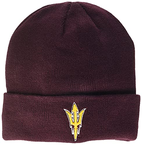 Bonnet Arizona State Sun Devils Zephyr bordeaux pour homme accessoire hiver stretch