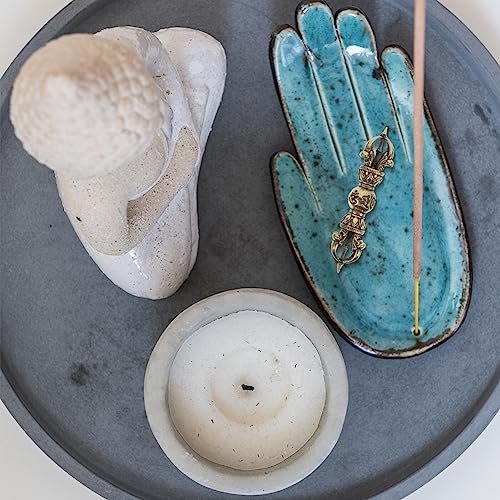 Estatua Buddha Vajra Dorge Vintage en Latón miniatura 4