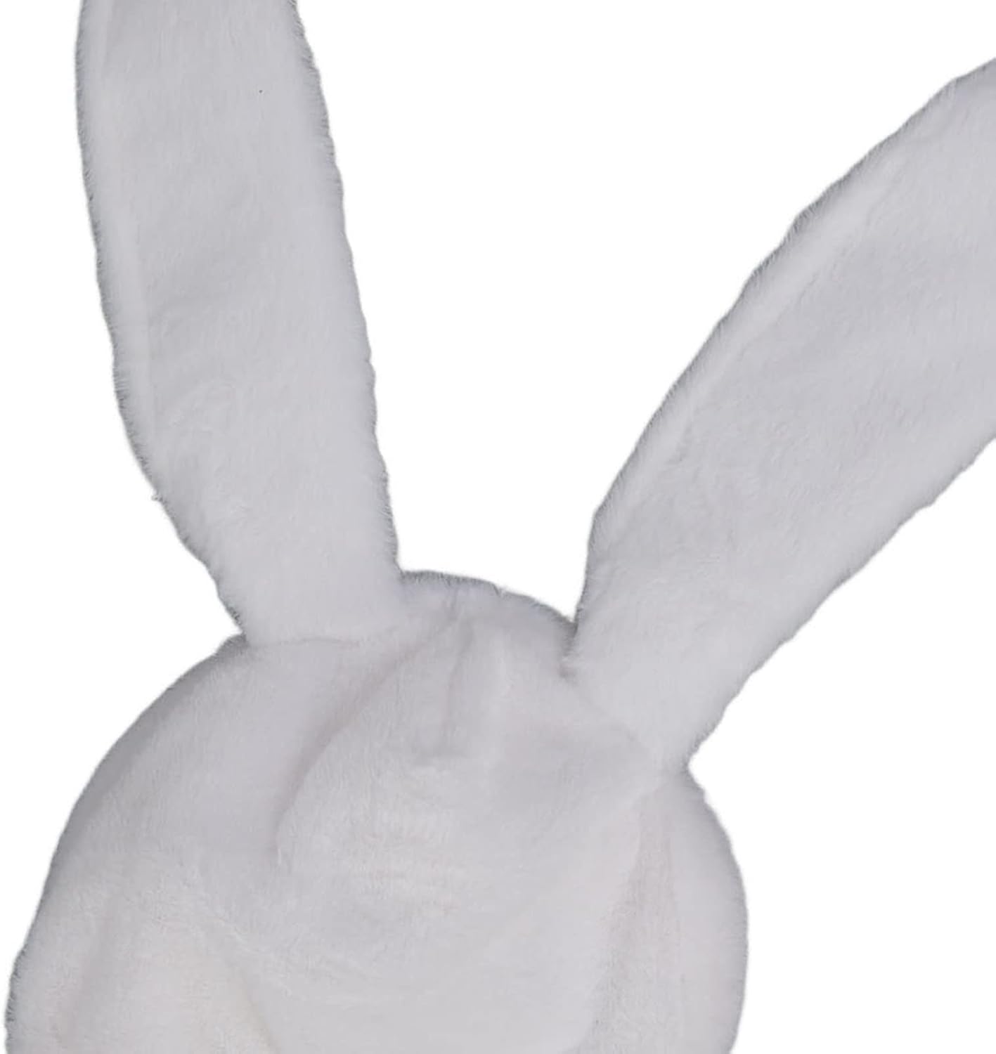 Semme Plush Bunny Ears Hood - Easter Bunny Hat for Cosplay, Halloween Party, Christmas Gift - Image 9