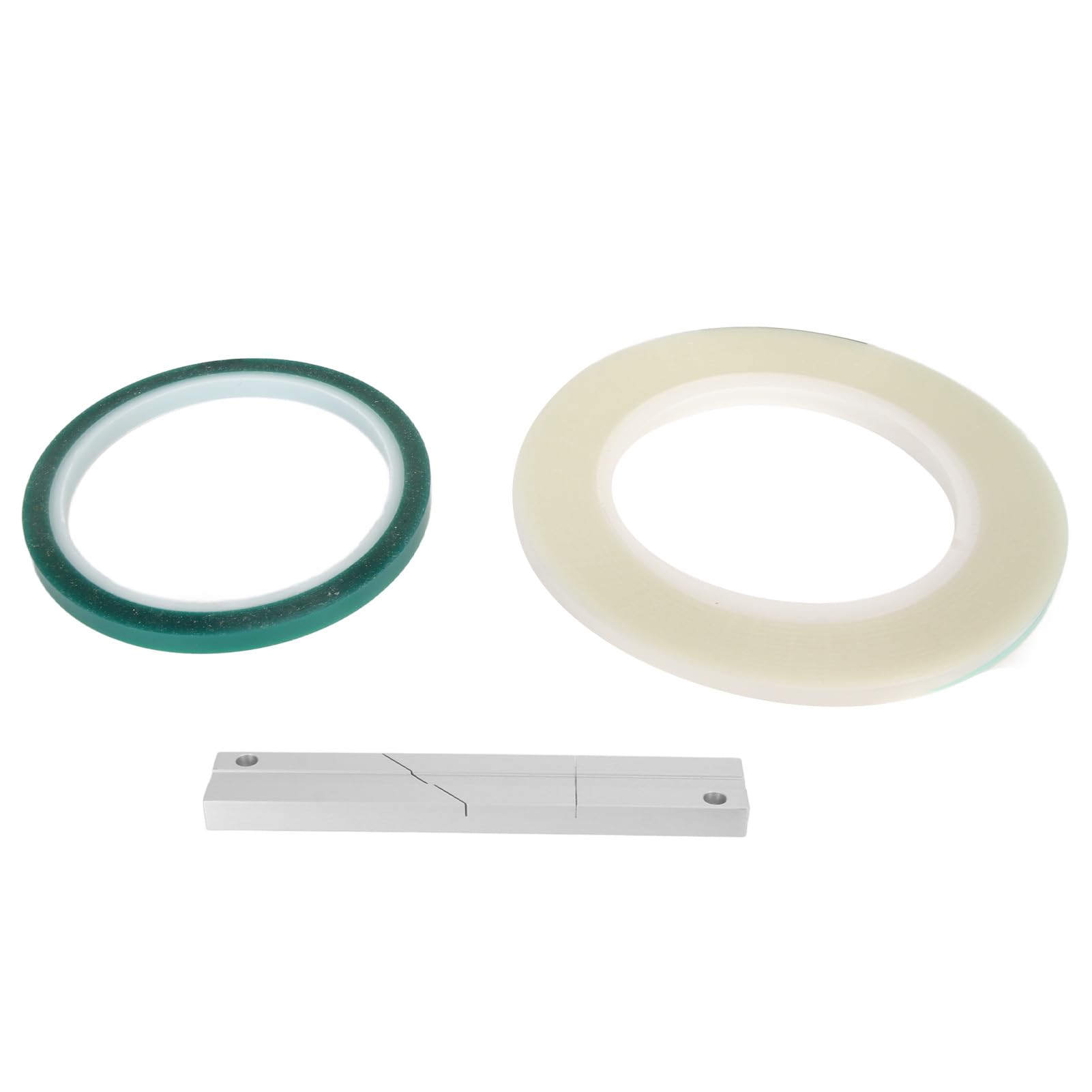 Juego de Empalme de Cinta de 1/4 de 10 Pulgadas, Bloque de Empalme de Cinta Profesional con Cinta de Empalme y Cinta Líder para Cinta de Apertura de Carrete a Carrete Revoxsonido