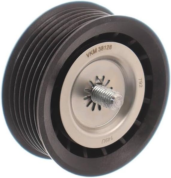 SKF Accessory belt roller VKM 38128 64 mm 22.5 mm