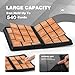 Trading Card Binder with 9 Side Loading Pocket Card Album Hold Up to 540 Cards PU Card Collection Binder, Collectible Albums Card Folder for MTG, TCG, Sports Cards