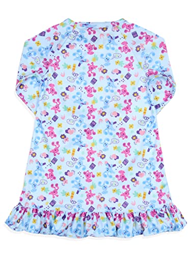 INTIMO Nickelodeon Toddler Girls' Blue's Clues School Sleep Pajama Dress Nightgown4