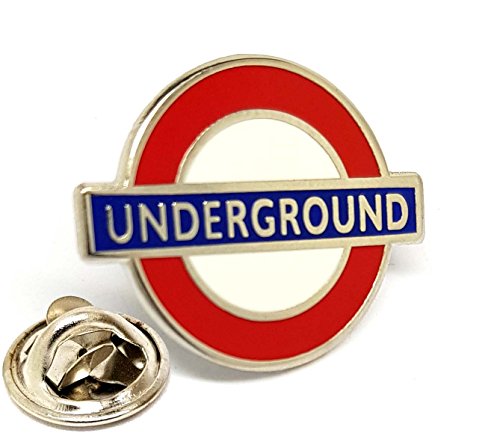 Broche de Metal esmaltado con Insignia de Tren de Londres