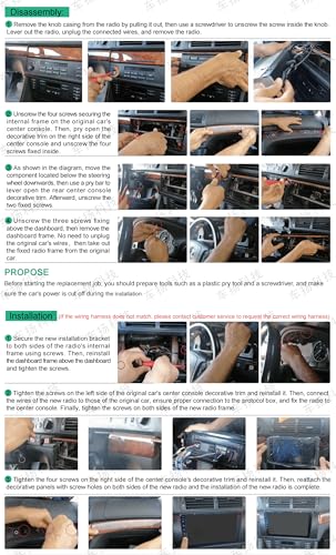 CAMECHO 2G+64G Android 13 Car Stereo for BMW X5 2000-2006 5 Series E39 1999-2004 with Wireless Carplay Android Auto, 9" Touch Screen Bluetooth Car Radio with GPS WiFi RDS FM HD Backup Camera - Image 8