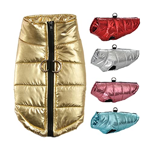 Veste imperméable pour chien protégeant de l'automne bleu - 3