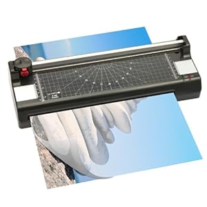 Olympia A 340 Lamineermachine Met Papiersnijder (Warm En Koud Lamineren, DIN A3, Compact Design, Met 2 Rollen Incl…