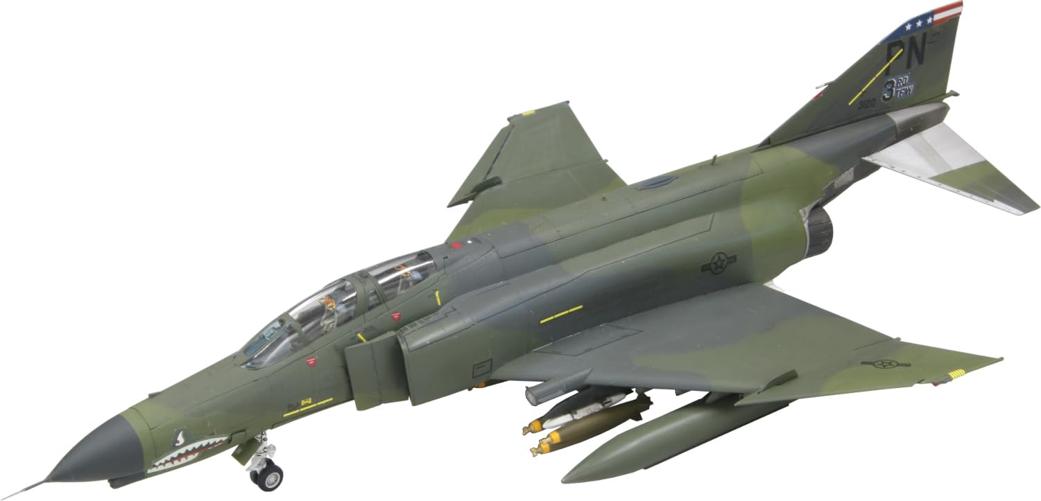 Amazon | ファインモールド(FineMolds) 1/72 アメリカ空軍 F-4E 戦闘機