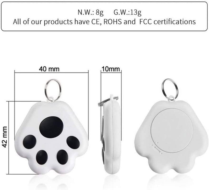 mini item finder dog gps tracking device no monthly fee app locator 2023 upgraded portable bluetooth intelligent anti lost device for luggageskid
