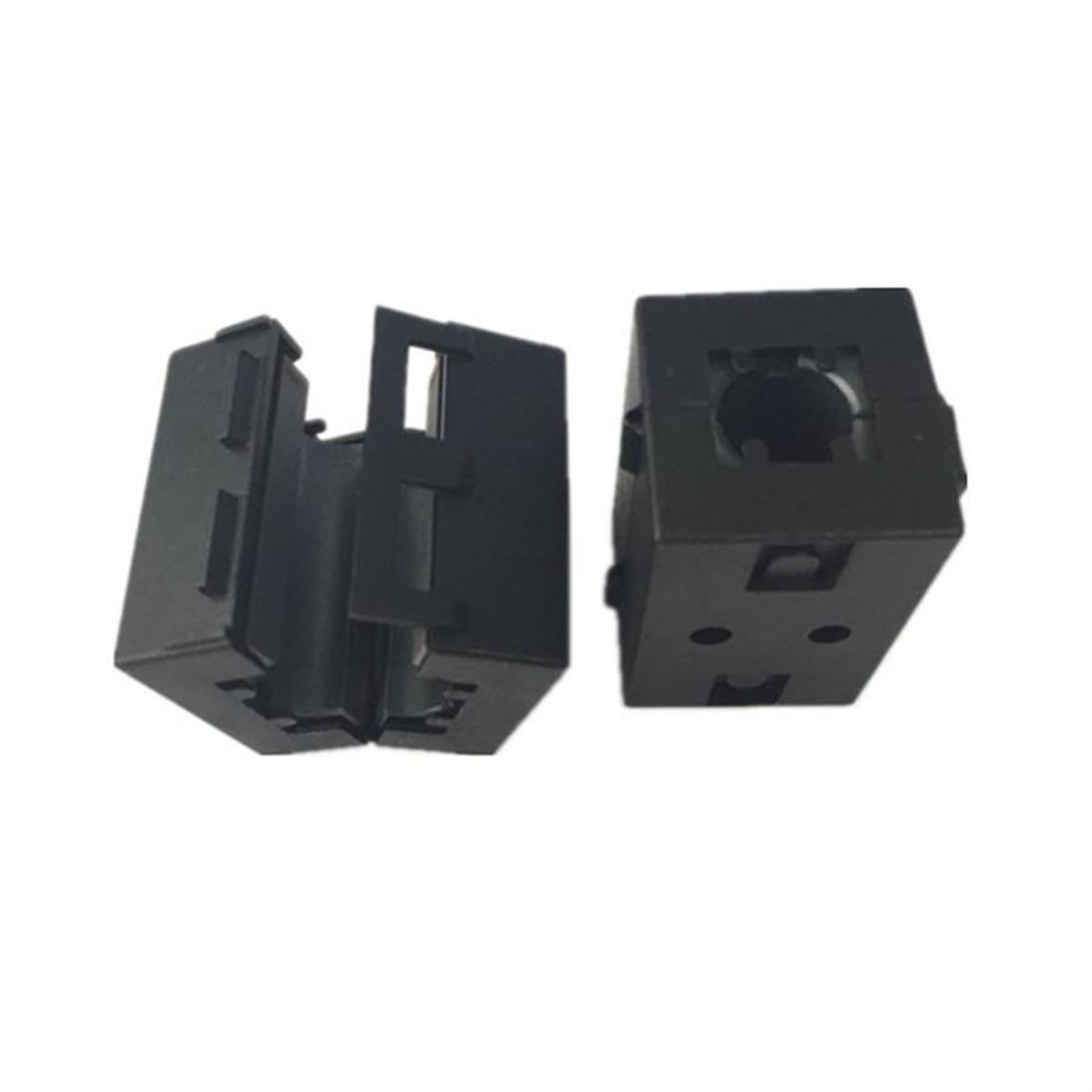 Strong Empressor Ferrite Core EMI Filter Bead Clips on Data Cables Inner Diameter 1/2''/2/5''/4'' (13mm/10mm/6.5mm) (2/5