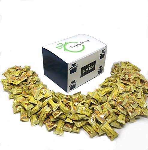Prince of Peace 100% Natural Ginger Candy - Original & Lemon Mix - More than 220 + pieces 1.04kg/2.3lb Fusion Select