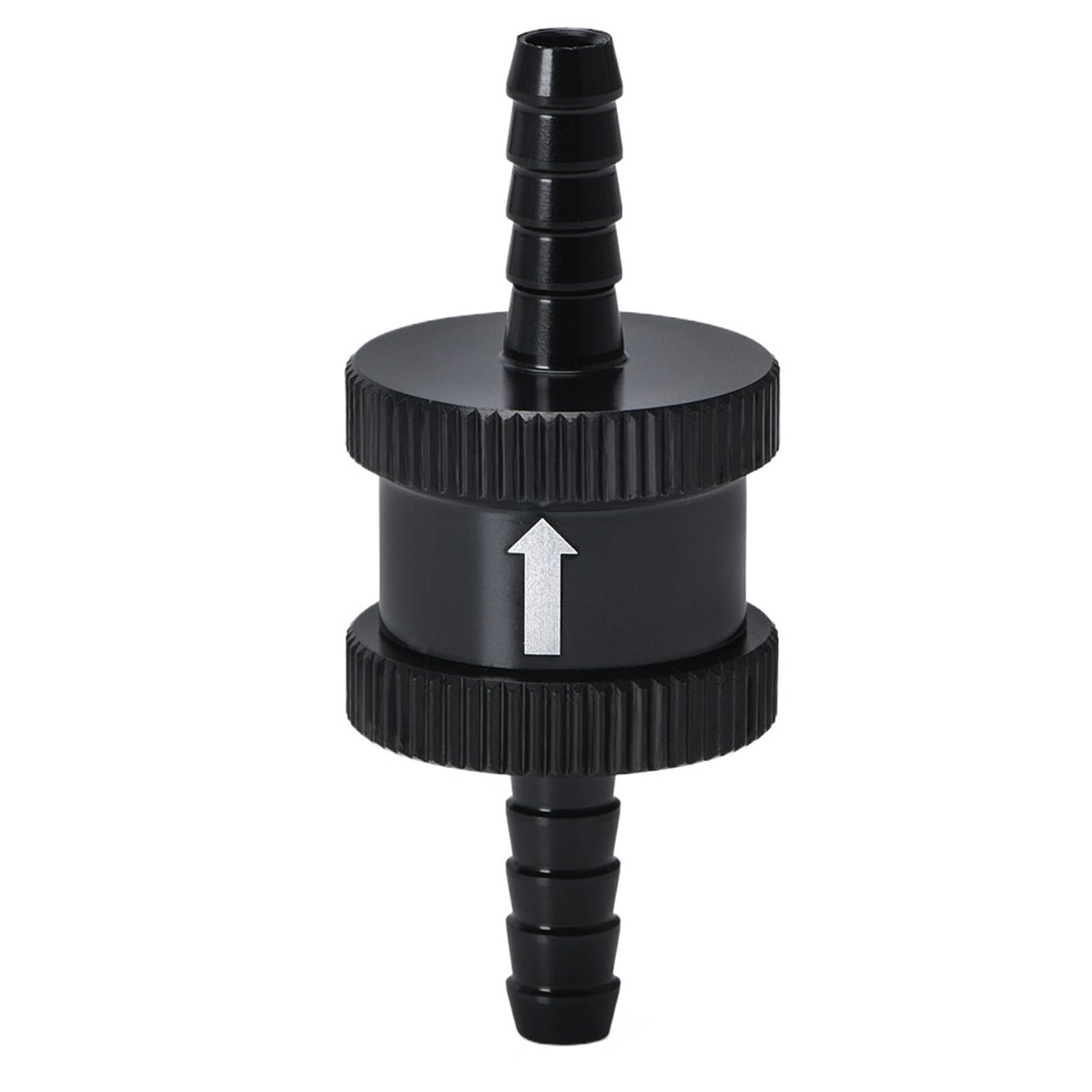 4MM / 6MM / 8MM / 10MM / 12MM / 14MM Non Return 1-Way Check Valve(6MM Black)