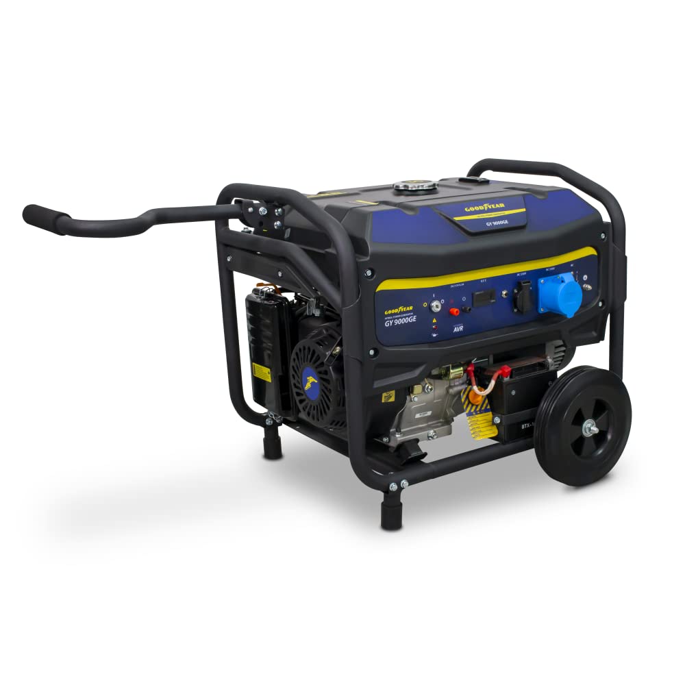 Goodyear - Generador Eléctrico Gasolina 8000W 230V Arranque Eléctrico