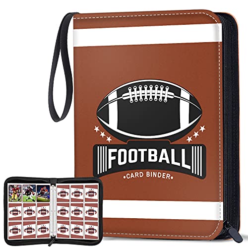 YKToyz Waterproof Trading Card Binder, Storage Book, 720 Pockets Album Compatible with Baseball Card, Football Cards, Yugioh Cards, MTG and Other TCG (9-Pocket)