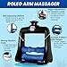 Roleo Arm and Hand Massager; Deep Tissue Forearm, Hand, and Wrist Pain Relief; Arm Roller; Portable. Strong Therapeutic Massage. Invented by a LIC. Massage Therapist. See Our Video. New Sleek Look